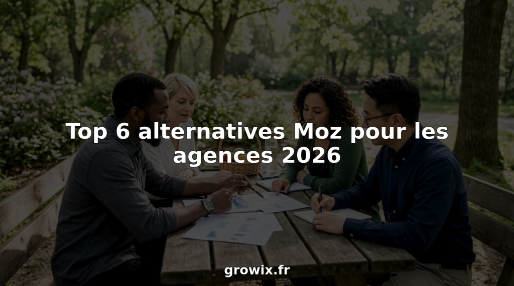 Top 6 alternatives Moz pour les agences 2026